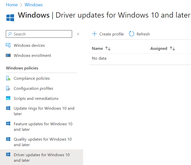 Microsoft Intune 16 – Windows and Driver Updates. – @2codemonte